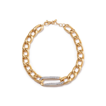Pulseira Corrente Grumet  ouro 18k